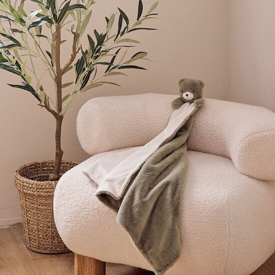 Doudou XXL en Veloudoux Fluffy, Orso et Lily Orso  de Noukies