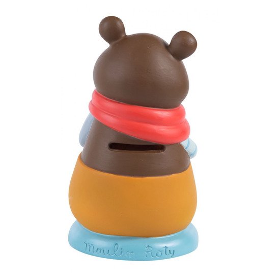 Les Jolis Trop Beaux Tirelire  Ours  de Moulin Roty