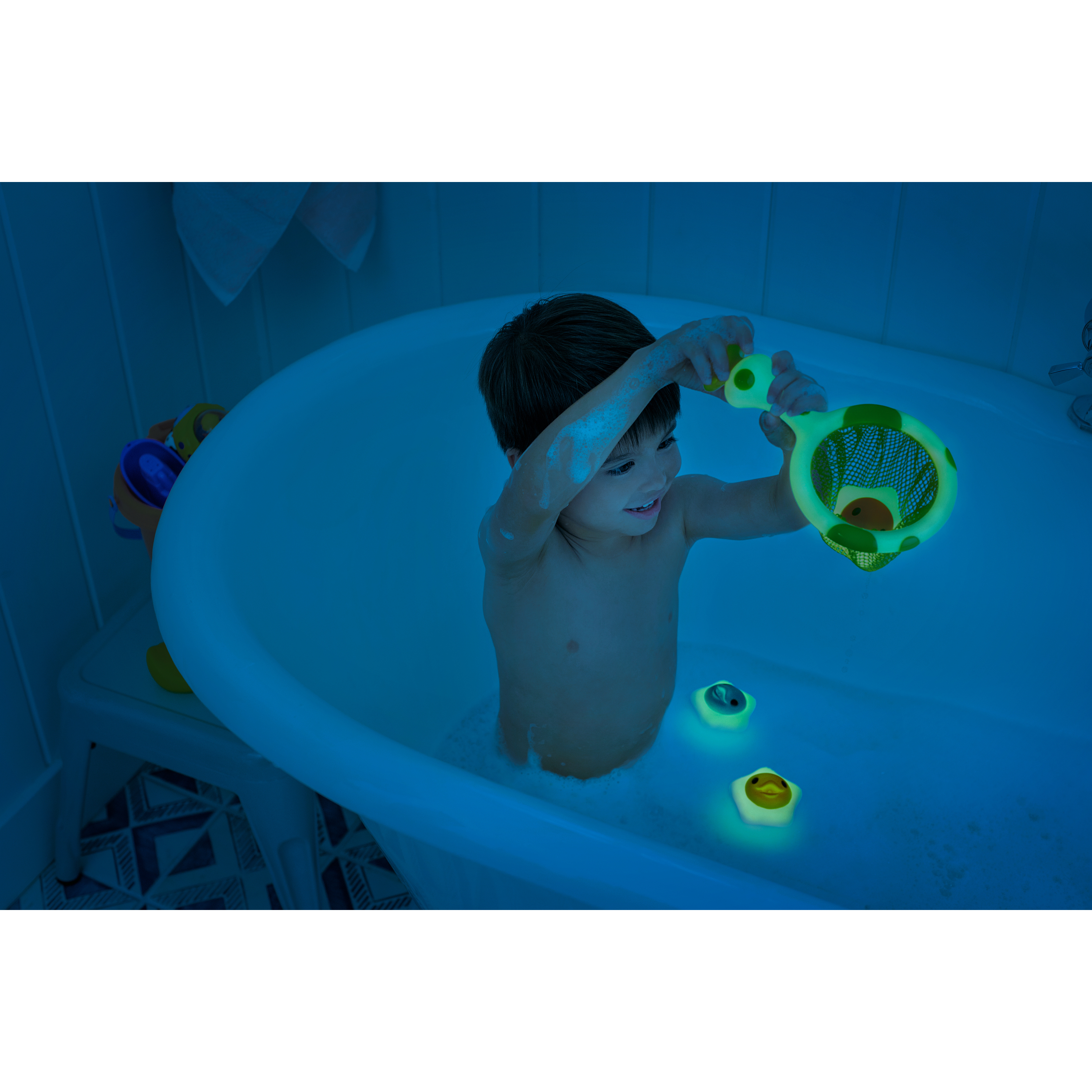 Filet de rangement d'angle pour jouets de bain Gris de Munchkin,  Accessoires de bain : Aubert