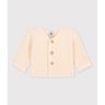 Cardigan tricot point mousse