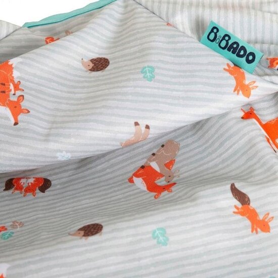 Bavoir à manches longues Coverall Woodland  de Bibado