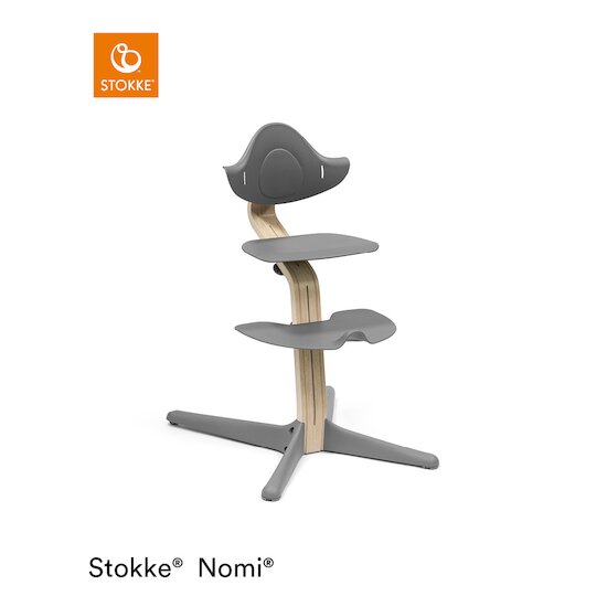 Chaise Nomi® Naturel Gris  de Stokke®