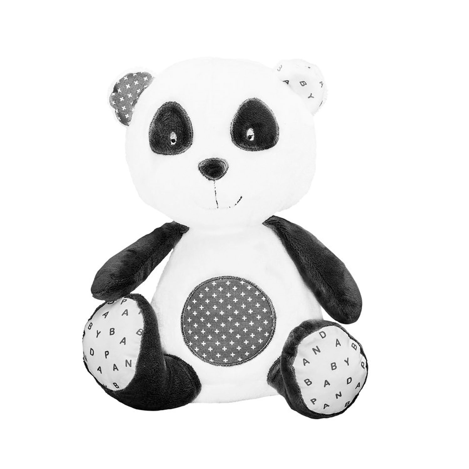 Doudou mouchoir panda chao chao de Sauthon baby deco sur allobébé