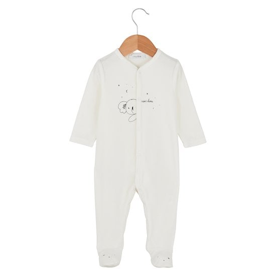 Pyjama coton bio Petit Koala Écru Naissance de Marèse