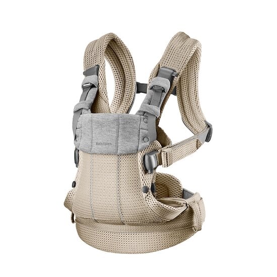 Porte-bébé Harmony Gris Beige Mesh 3D  de BabyBjörn