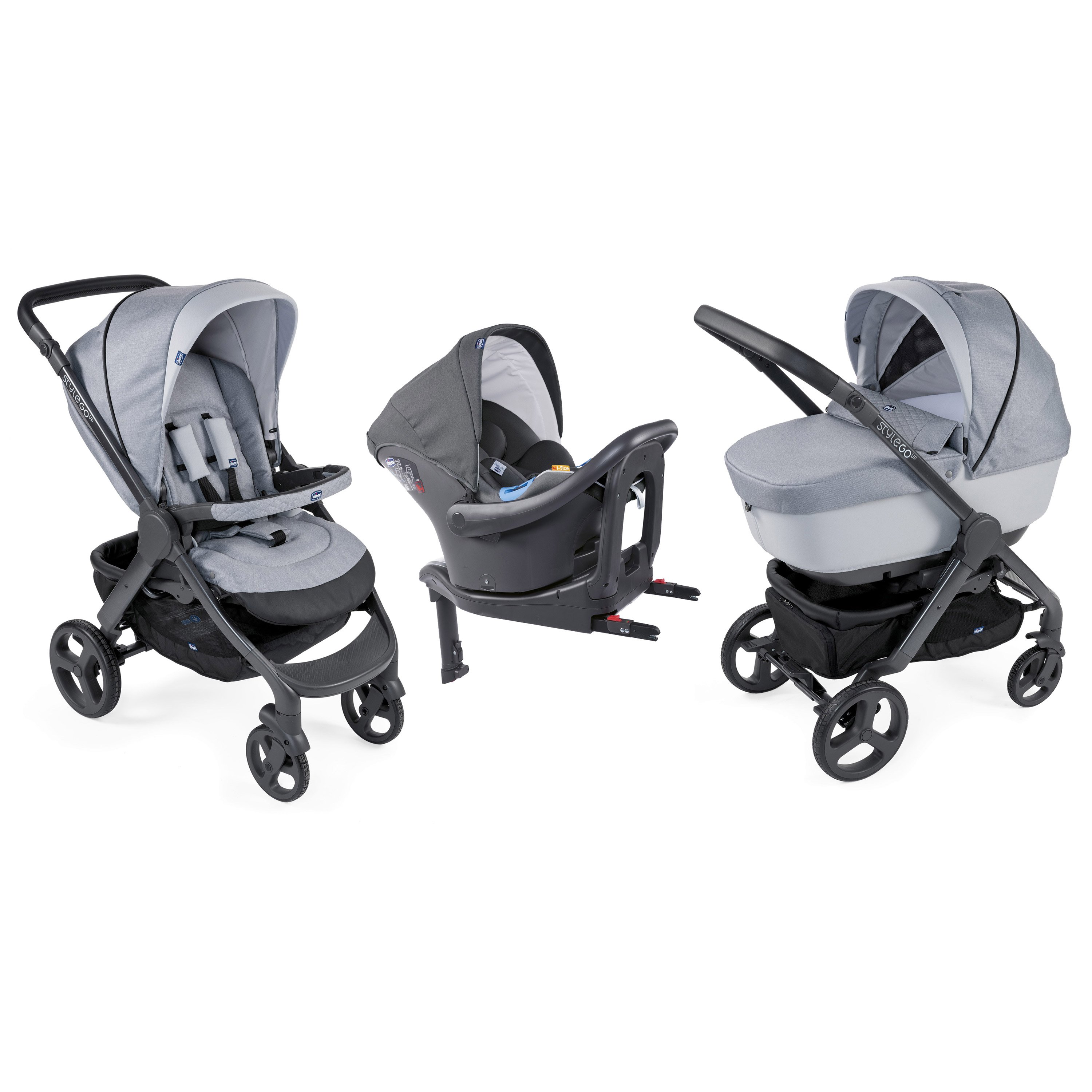Aubert poussette trio chicco 2025