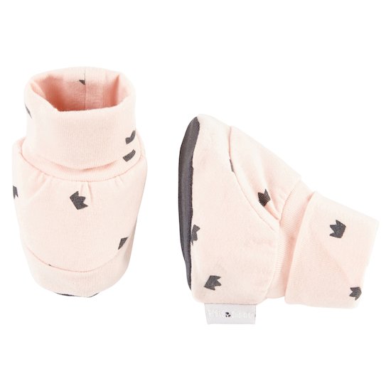 Chaussons Royal Baby Pink Naissance-0 mois de P'tit bisou