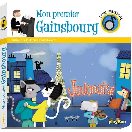 Livre musical Mon premier Gainsbourg    de PlayBac