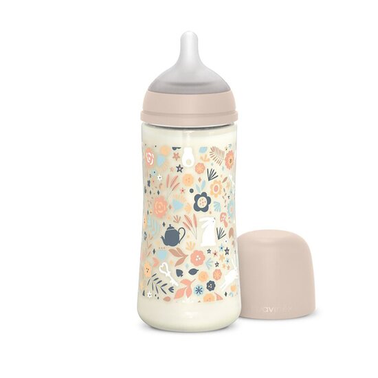 Biberon avec tétine SX Pro Wonderland Rose 360 ml de Suavinex