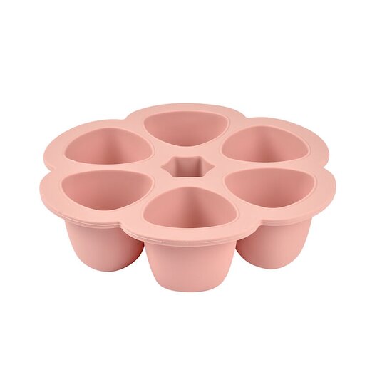 Multiportions silicone Old Pink  de Béaba Multiportions silicone Old Pink  de Béaba