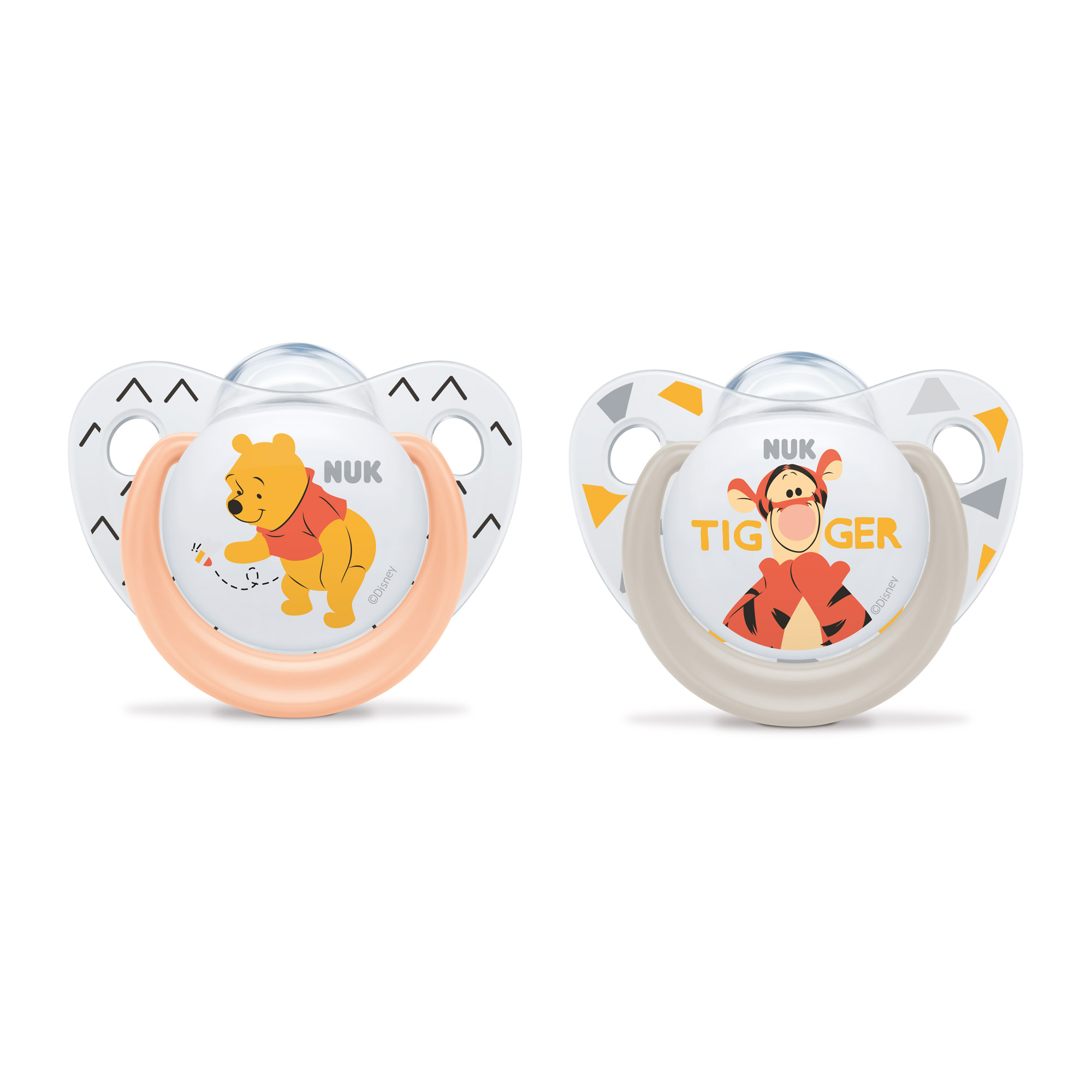 Lot De 2 Sucettes Winnie L Ourson Winnie T1 De Nuk Sucettes Aubert