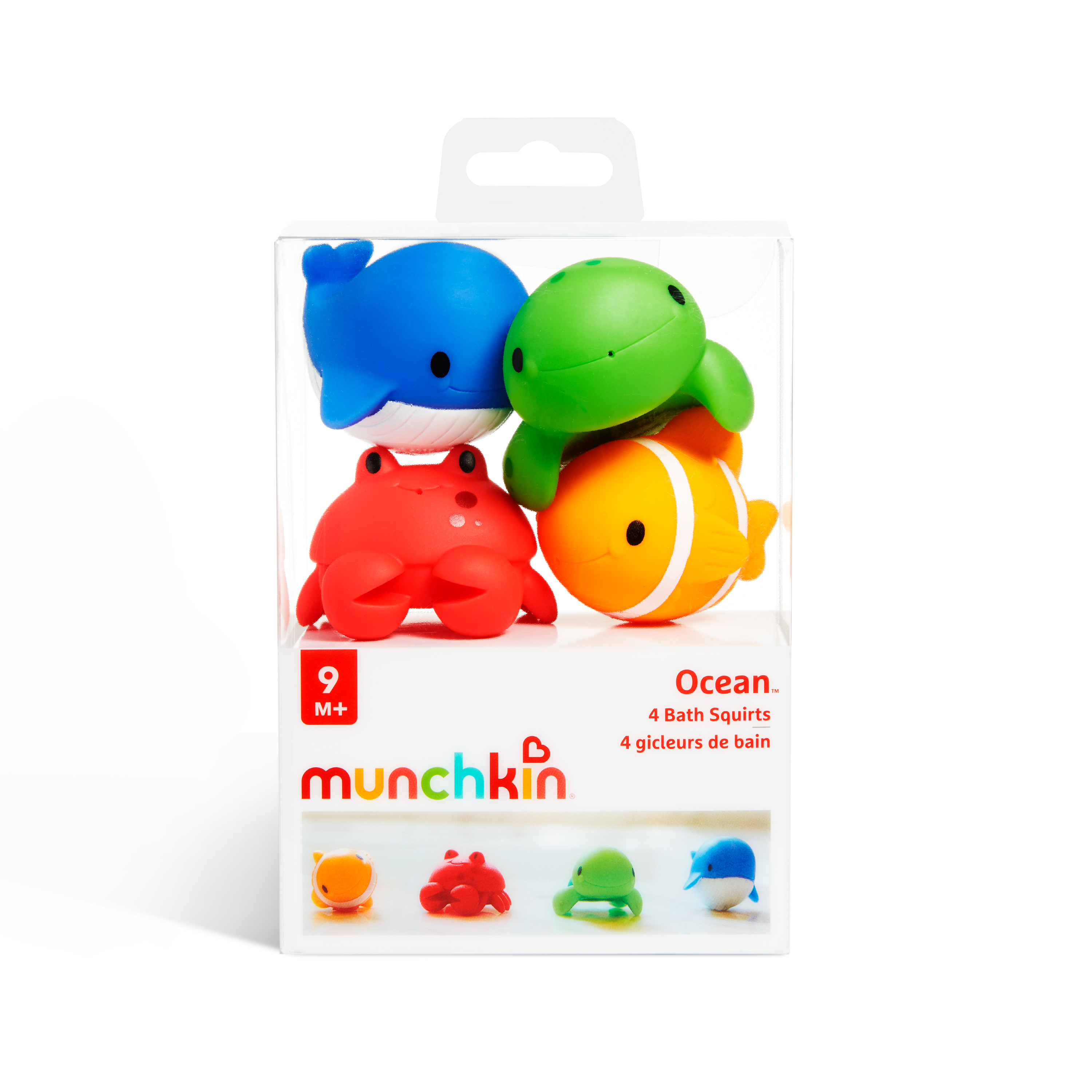 Range-jouets de bain Gris de Munchkin, Accessoires de bain : Aubert Suisse