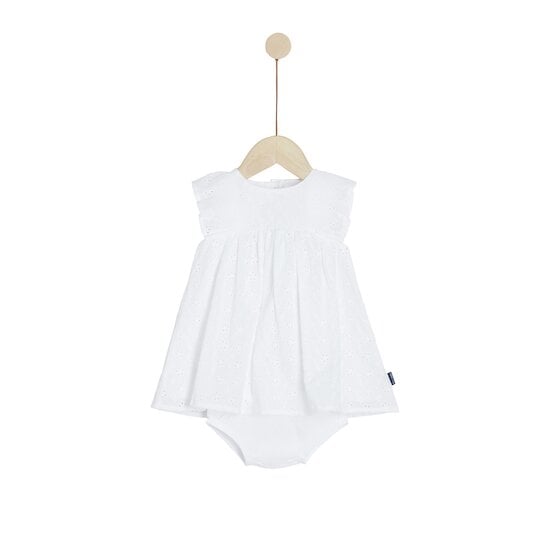 Plage Robe + Bloomer Blanc  de P'tit bisou