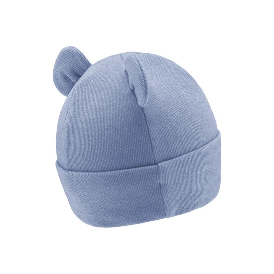 Bonnet Beanie à petites oreilles Bleu  de Sterntaler
