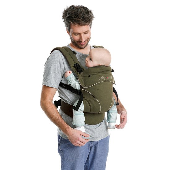 Porte-bébé ergonomique évolutif Flexia Pine Green  de Babylonia