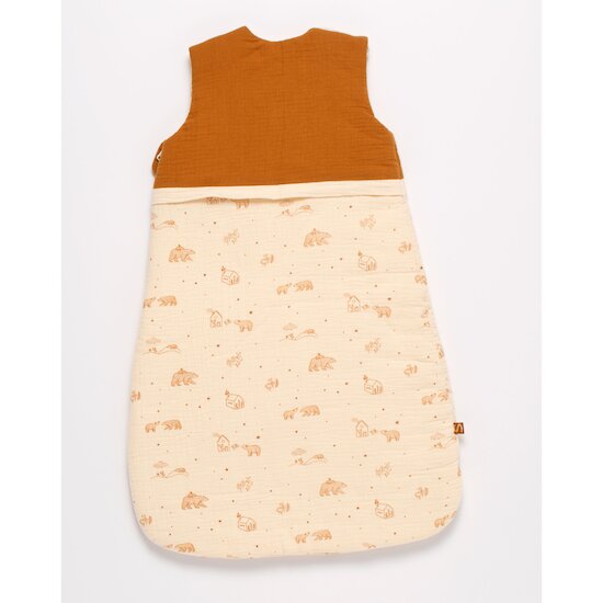 Orsino Gigoteuse Ours Vanille / Camel 0-6 mois de Sauthon Baby Déco Orsino Gigoteuse Ours Vanille / Camel 0-6 mois de Sauthon Baby Déco