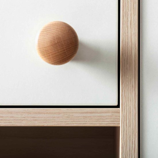 Colette Armoire deux portes Blanc  de Bisal Colette Armoire deux portes Blanc  de Bisal