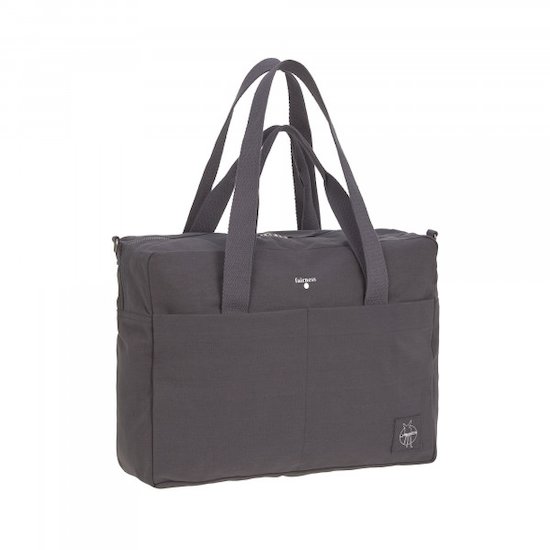 Sac à langer Coton Essential Anthracite  de Lässig