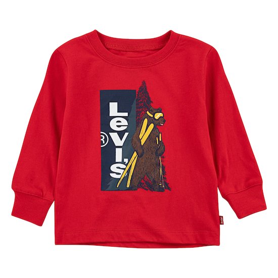 Sweat Graphic Tee Super Red 3 mois de Levi's Kids