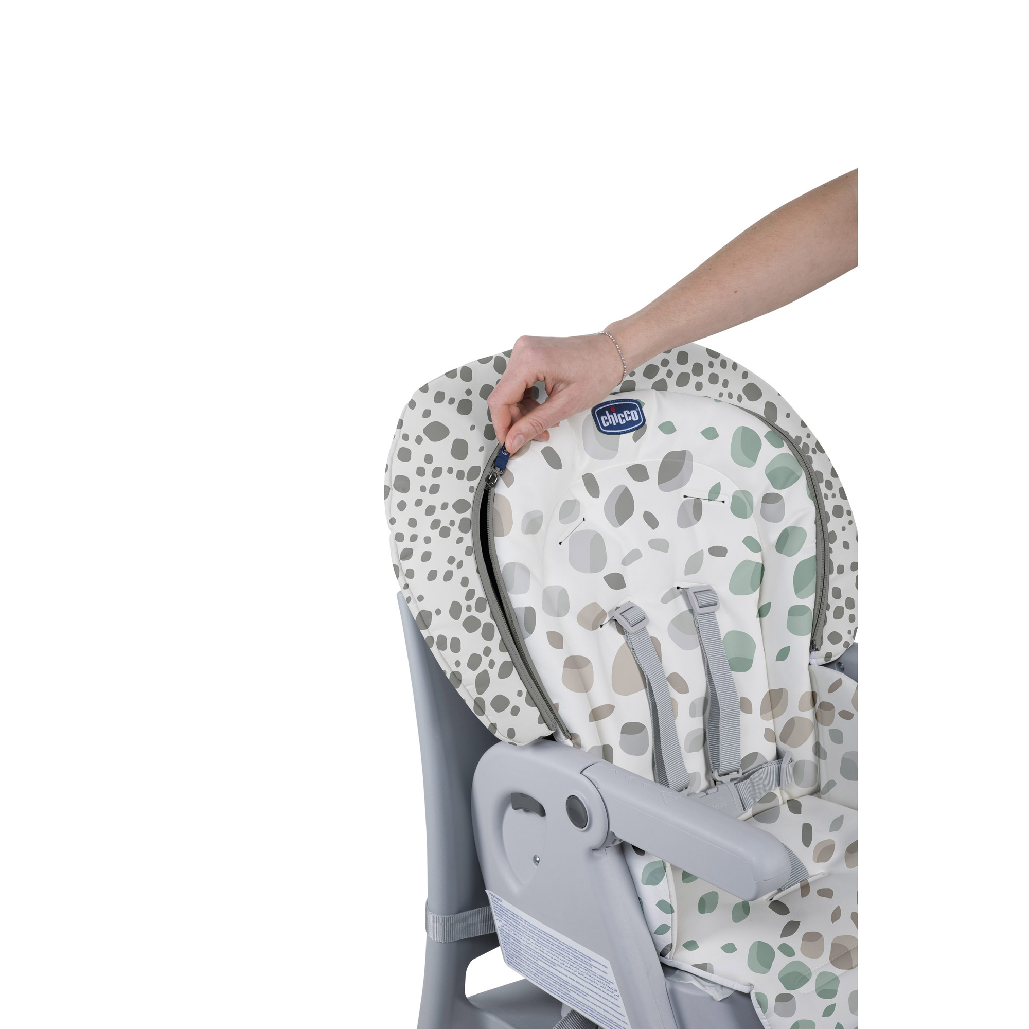 Chaise Haute Polly Progres5 Anthracite De Chicco Chaises Hautes Evolutives Aubert