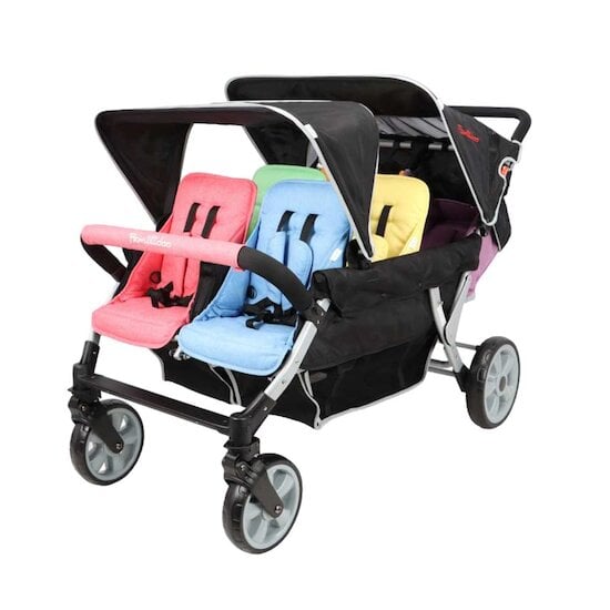 Poussette 6 places Lidoo Bus Multicolore  de Familidoo