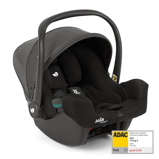 Nacelle BEBE CONFORT Amber, Groupe 0, Utilisable en voiture, Confortable,  Sécuritaire, 0-6 mois (environ 10kg), Graphite