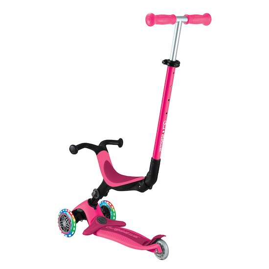 Trottinette GO UP Active Lights Fuschia  de Globber