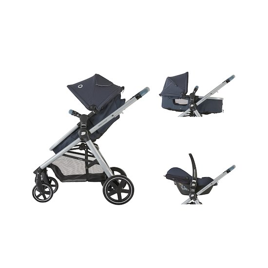 Poussette Thia Air + Cosi Tinca Essential Graphite de Bébé Confort, Packs  poussettes : Aubert