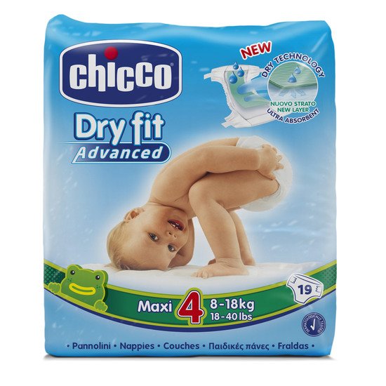 Couches dry fit advanced  T4 de Chicco