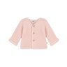 Cardigan en tricot point mousse bébé