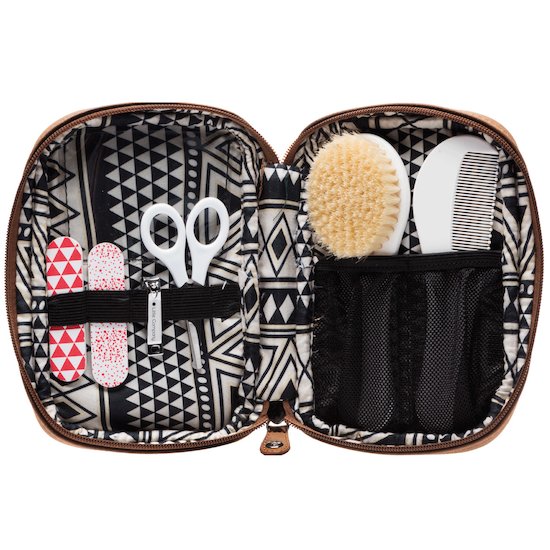 Trousse manucure Kate Cognac  de Little Company Trousse manucure Kate Cognac  de Little Company