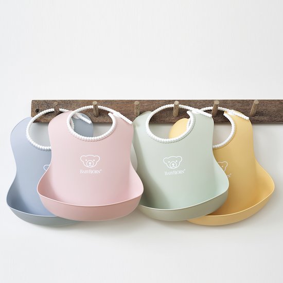 Bavoir souple Vert  de BabyBjörn