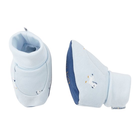 Chaussons imprimé zèbre
