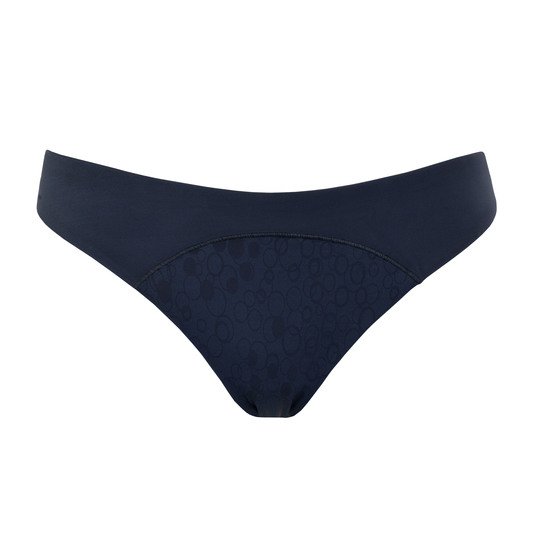 Maxi culotte de grossesse sans couture Organic CACHE COEUR - bleu