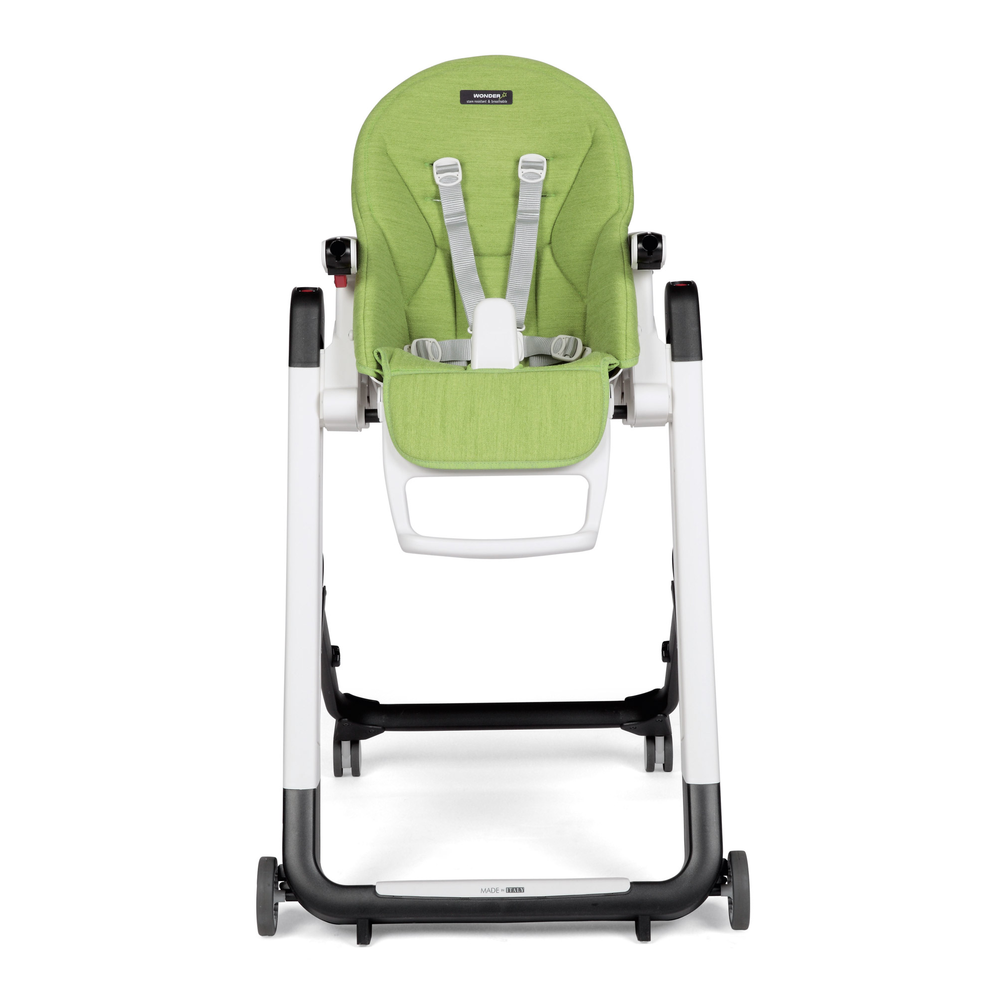 Chaise Siesta FollowMe Wonder Green de PegPérego, Chaises hautes réglables Aubert