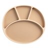 Assiettte compartiments silicone & ventouse