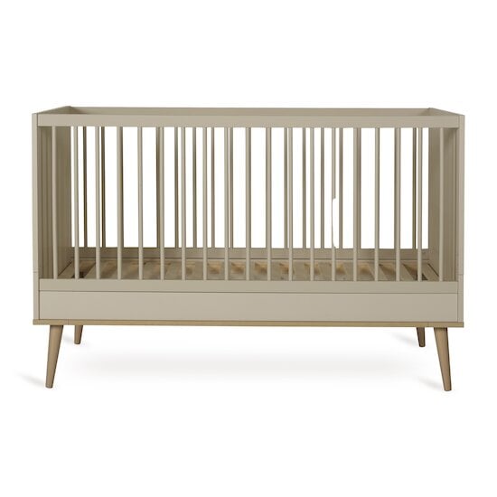 Geuther - Lit bébé pliant en bois blanc Mayla 60x120 - Geuther