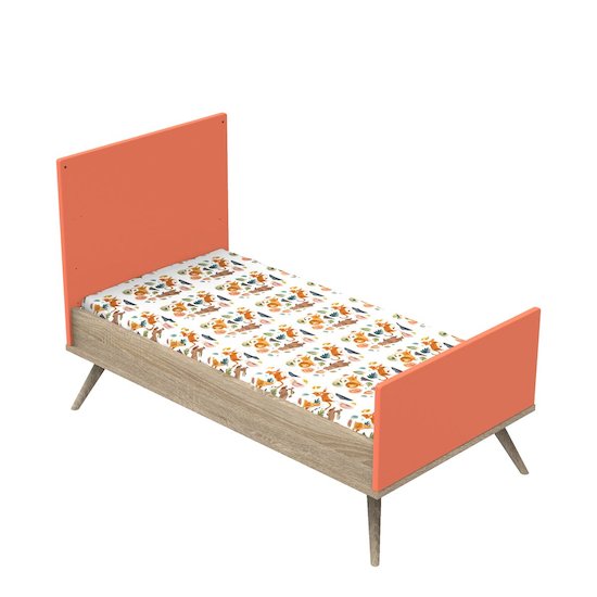 Boréale lit little big bed Corail  de Sauthon Original Boréale lit little big bed Corail  de Sauthon Original