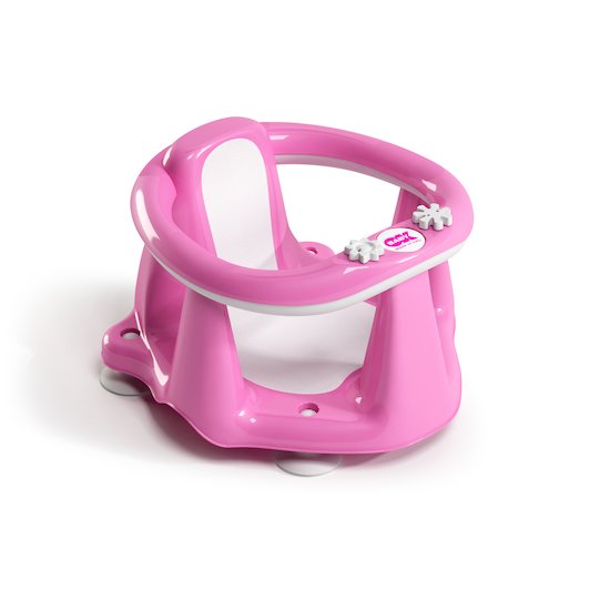 Flipper Evolution siège de bain Rose vif  de OK Baby