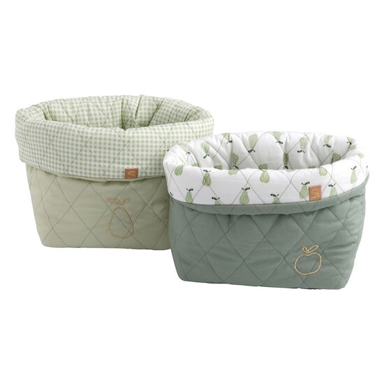 Botanica Lot de 2 panières   de Sauthon Baby Déco