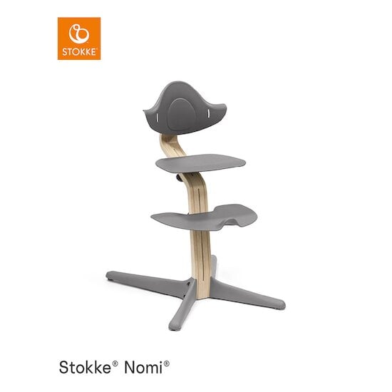 Chaise Nomi® Naturel Gris  de Stokke®