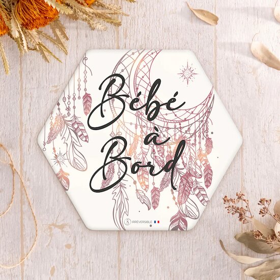 Autocollant bébé à bord Attrape rêve  de Irréversible