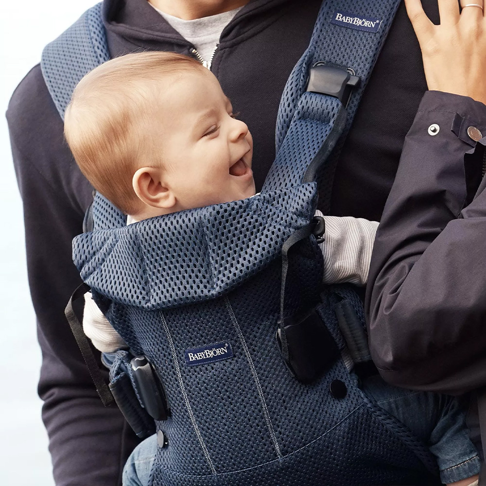 Babybjorn - Porte-bébé Harmony Bleu marine - Porte-Bébés - Achat & prix