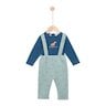 Dino d'Automne Pantalon + Bretelles + T-Shirt