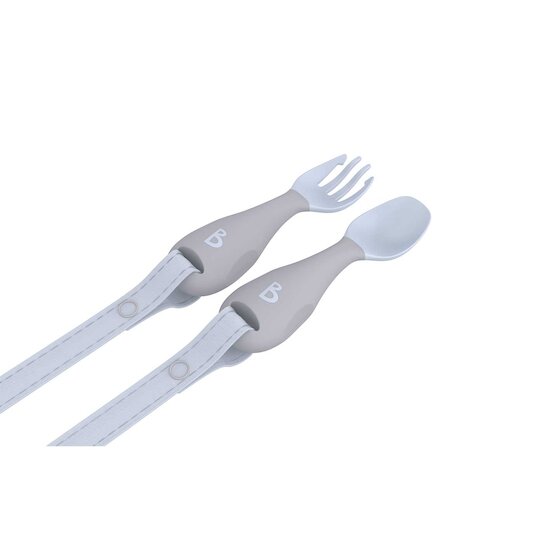 Set de Couverts attachables Handi Cutlery Mist uni  de Bibado
