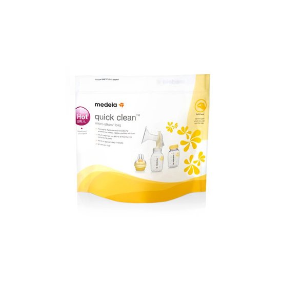 Sachets de désinfection Quick Clean™ pour micro-ondes   de Medela