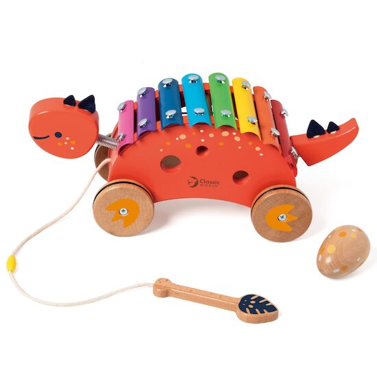 Xylophone Dinosaure Rouge  de Classic World
