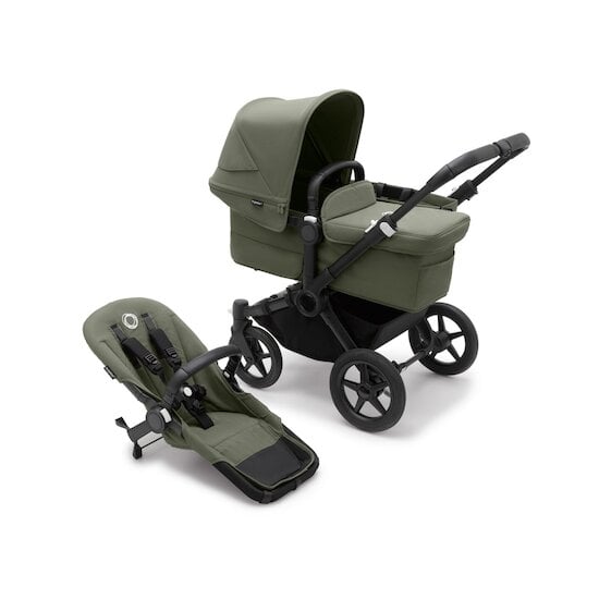 Bugaboo Donkey 5 Mono Noir/Vert Forêt  de Bugaboo