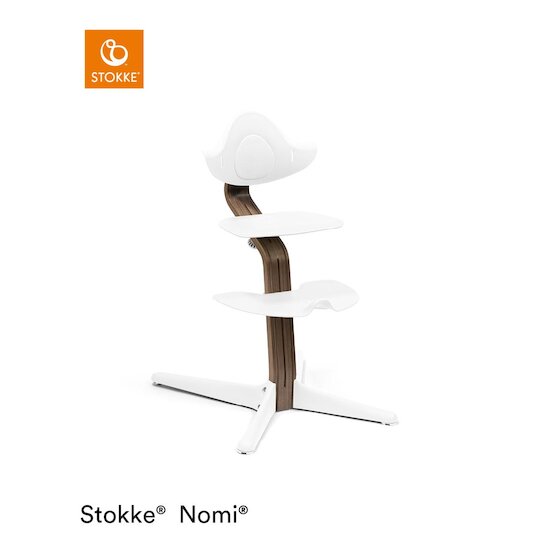 Chaise Nomi® Noyer Blanc  de Stokke®