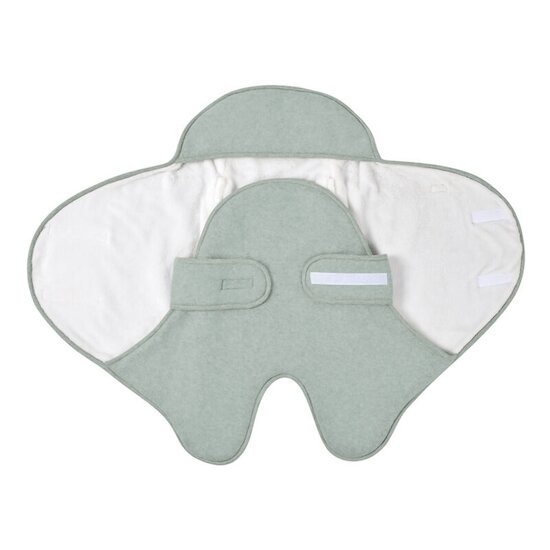 Couverture Babynomade double polaire Sage Green  de Béaba